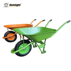 Agricultural Steel Tray Wheel Barrow With Anti Rust Coating for Agricultural Distributors Distributor Ready Packing for Yard Warehouse and J thumbnail-3