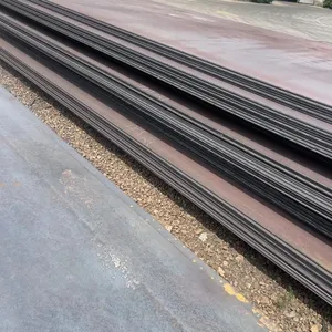 A36 Ss400 S235jr S355j2 Q235B Q345b St37 A572 Hot Cold Rolled Mild Checkered Mild Iron Black Low Carbon Steel Plate thumbnail-1
