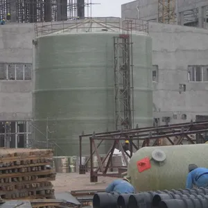 Food Grade Fiberglass Reinforced Plastic FRP Storage Tank Non-Toxic FRP Vessel for Food Liquid Storage thumbnail-4