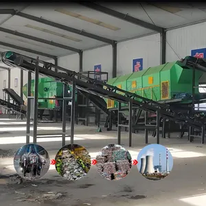 Construction & Demolition Waste Recycling Machine Concrete Block Crusher Waste Sorting Treatment Equipment EPC thumbnail-1