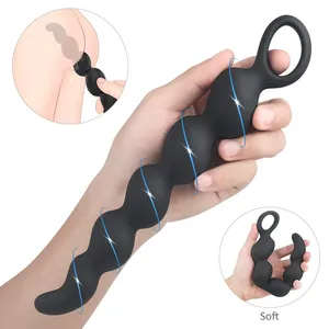 Chain-Design Anal Beads — Medical Silicone, IPX7, OEM thumbnail-1