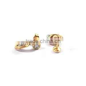 Simple Gold Earring Designs for Women thumbnail-4