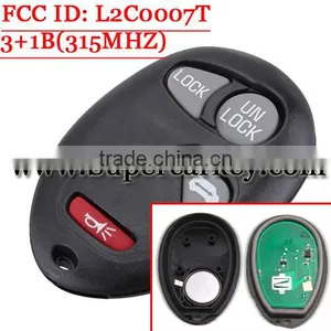 Best Quality 3+1 Button Replacement Keyless Entry Remote Key Fob for Buick L2C0007T #1 thumbnail-1