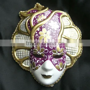 Plastic Handmade Fridge Magnet Mini Venice Mask thumbnail-1