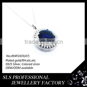 Women's Types Jewelry Sterling Silver Pendant Wholesale in 2015 Charms Jewellery Necklace Pendant in Guangzhou thumbnail-3