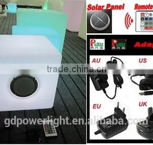 LED Cube With Bluetooth Speaker Stereo and Remote Control 4343B5 thumbnail-4
