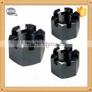 SLOTTED CASTLE NUTS DIN935 ZP AND YZP thumbnail-1