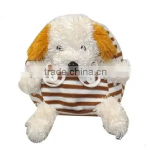 Plush School Bags/plush Bag/kids Plush Bags/plush Stuffed Toy Dog Bag thumbnail-1