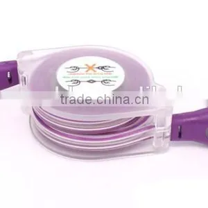 6ft 5 Pin Micro LED Light USB Charging Cable thumbnail-4