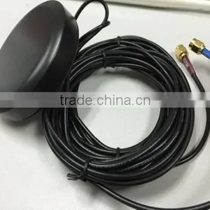 New Product Black Color Roof Mount GPS GSM Combo Antenna Car Shark Fin Antenna thumbnail-3