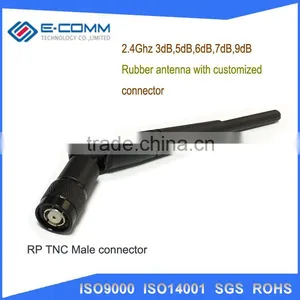Hot Sale!! 3dBi TNC 2.4G Omni-directional Antenna High Gain Antenna TNC Antenna Inner Screw Hole thumbnail-1