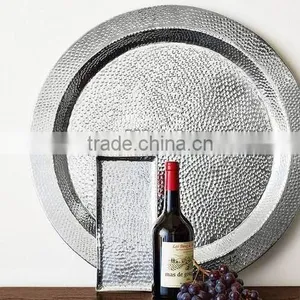 Hammered Service Tray thumbnail-1