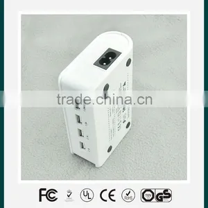 Universal Multi Usb Smart Charger 4 Port USB 5V6A Travel Charger 30W With Smart IC for IPhone IPad Android Tablet thumbnail-5