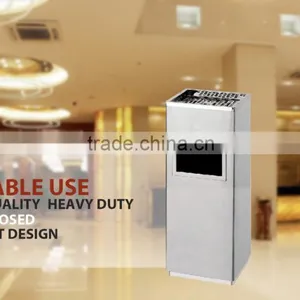 Stainless Steel Garbage Trash Bin thumbnail-2