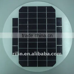 Round Mini Mono Solar Panel 8W thumbnail-1