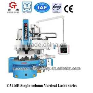 C5116E Manual Vertical Lathe 1600mm Vertical Lathe For Sale thumbnail-1