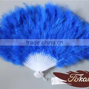 Europe Regional Feather And Promotion Advertising Theme Hand Party Feather Fan thumbnail-1