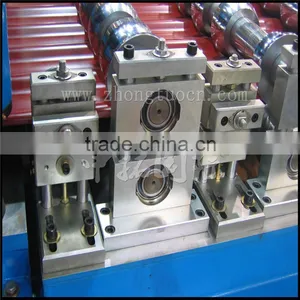 Corrugated Iron Roofing Sheet Roll Forming Making Machine Made in China thumbnail-6