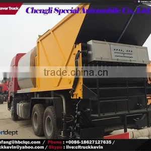 12m3 Synchronous Asphalt Seal Paver Truck thumbnail-4