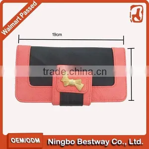 Travel Wallet for Women/Faux Leather Travel Wallet /Cheap Wallets for Girls thumbnail-1
