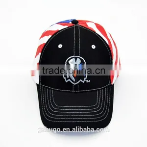 Hot! OEM Popular Washed High Quality Adjustable Eagle Animal Embroidery Cotton Cheap Sport Curve Promotional Custom Baseball Cap thumbnail-4