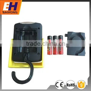 High Power COB Working Light, Magnet on Base With Swivel Hook and Belt Clip, 3xAAA thumbnail-2