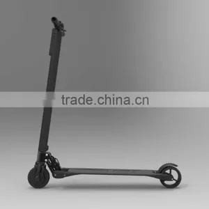 Carbon Fiber Folding Lithium Electric Hub Motor Electrical Scooter Only 6.5kg thumbnail-1