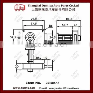 Button Spring Lock 261885AZ thumbnail-2
