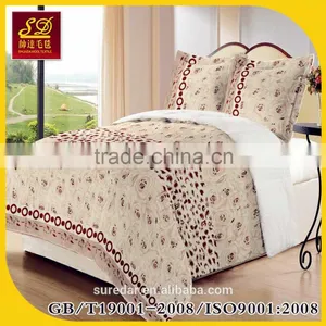 2015 New Printed Style Esquimal Sherpa Fur Borrego Blanket Wholesale Winter Blankets thumbnail-1