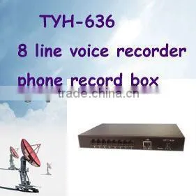 Best Quality--8 Channel 8 Line Usb Phone Recorder/ Call Recorder Pstn With Software Call Recording thumbnail-1