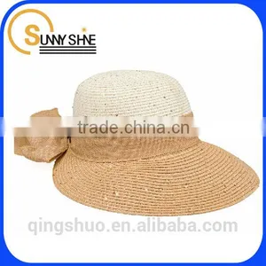 2014 Fashion Mexican Wide Roll Brim Sombrero Foldable Straw Hat Quality Choice thumbnail-5