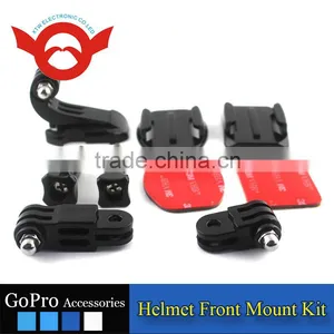 2016 New Wholesale Go Pro Helmet Side Mount Kit for Gopro Hero 4 3 3+ GP19 thumbnail-1