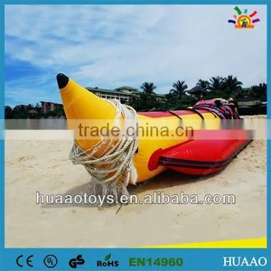 2015 Inflatable Banana Water Boat for Kids thumbnail-1
