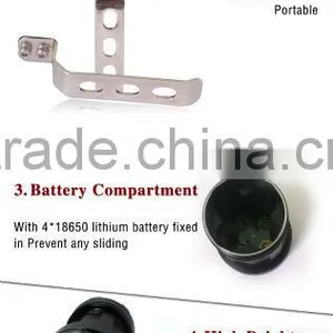 2014 Personalized Brightest Supfire CREE Xm-L U2 LED Flashlight thumbnail-5