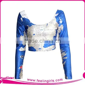 Latest Design Ladies Fashion New Tops for Ladies Girls Quality Choice thumbnail-3
