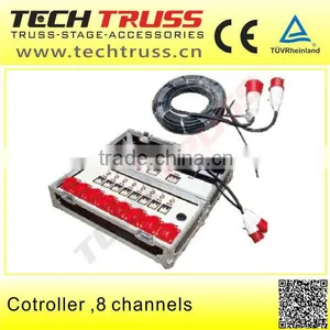Electric Hoist Controller With 8 Channels for Truss Tower System thumbnail-1