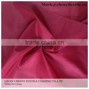 New Product 190T Plain Dyed 100 Polyester Lining thumbnail-1
