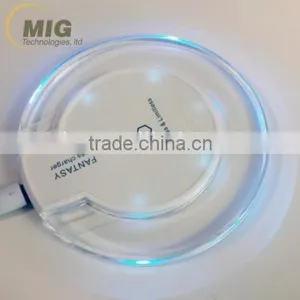QI Wireless Charger Charging for Samsung Galaxy S6 S6 Edge & Plus, Portable Charger for Note 5 thumbnail-2