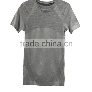 Santic Men's Seamless S/S Shirt OEM Service Cation Fabric Melange thumbnail-1