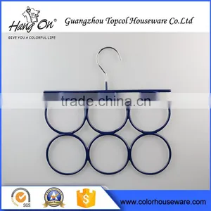 Laundry Wire Hanger Factory in China for Scarf Round Metal Hanger thumbnail-2