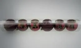 Burgundy Decorative Plastic Cheap Ball thumbnail-1