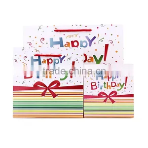 High Quality Cotton Handle Fancy Printed Paper Gift Bag thumbnail-4