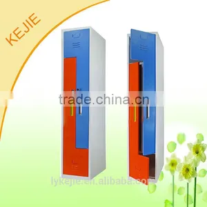 Z-shape Lockers New Design z Shape Locker z Shape Hpl Lockers System 2 Door z Shape Locker E1 Glade Wood Wardrobe thumbnail-1