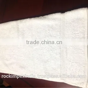WHITE HOTEL COTTON TERRY CLOTH BATH TOWELS thumbnail-1