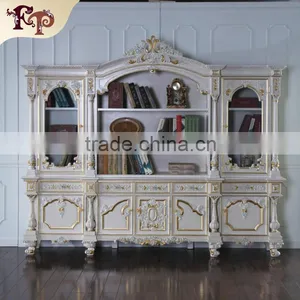 French Style Furniture-French Home Office Furniture Bookcase thumbnail-1
