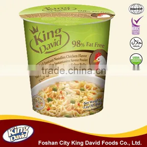 Healthy Non Fried Instant Cup Noodles From Foshan King David Factory thumbnail-1