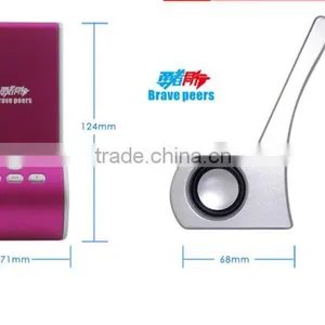 Portable Professional Wireless Waterproof Speaker With Mobile Holder for Phone or Ipad thumbnail-4