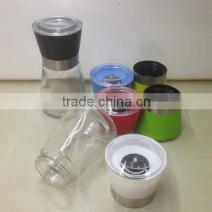 165ml Glass Spice Bottle Grinder Pepper and Salt Grinder Mill thumbnail-3