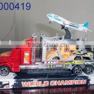 Cheap Toy for Kids Plastic Large Tow Trucks With 6 Small Construction Trucks thumbnail-4