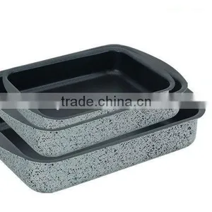 Aluminum Rectangle Grill Pan (tray) thumbnail-1